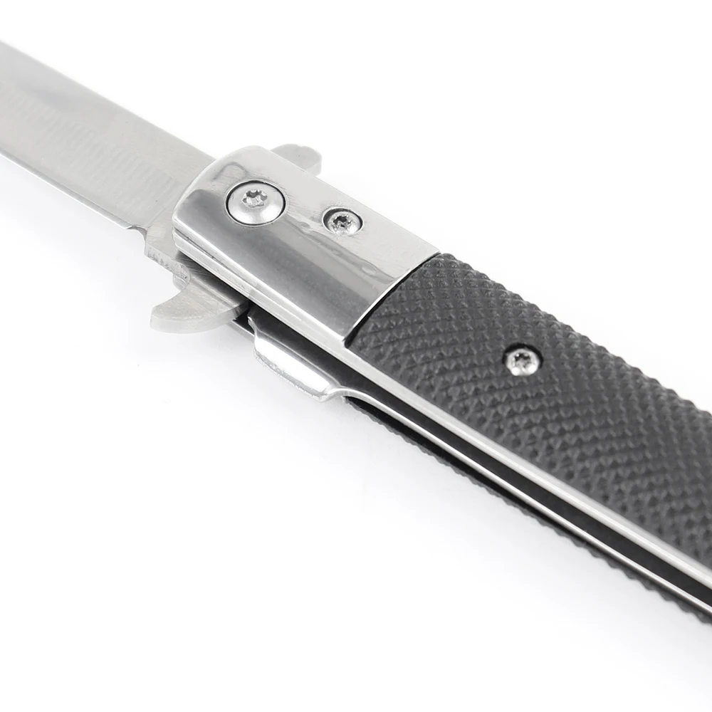 High quality Private custom 420ss Blade & Plastic Handle Cheap Pocket Knife Hunting knife edc Outdoor Folding Pocket Knife