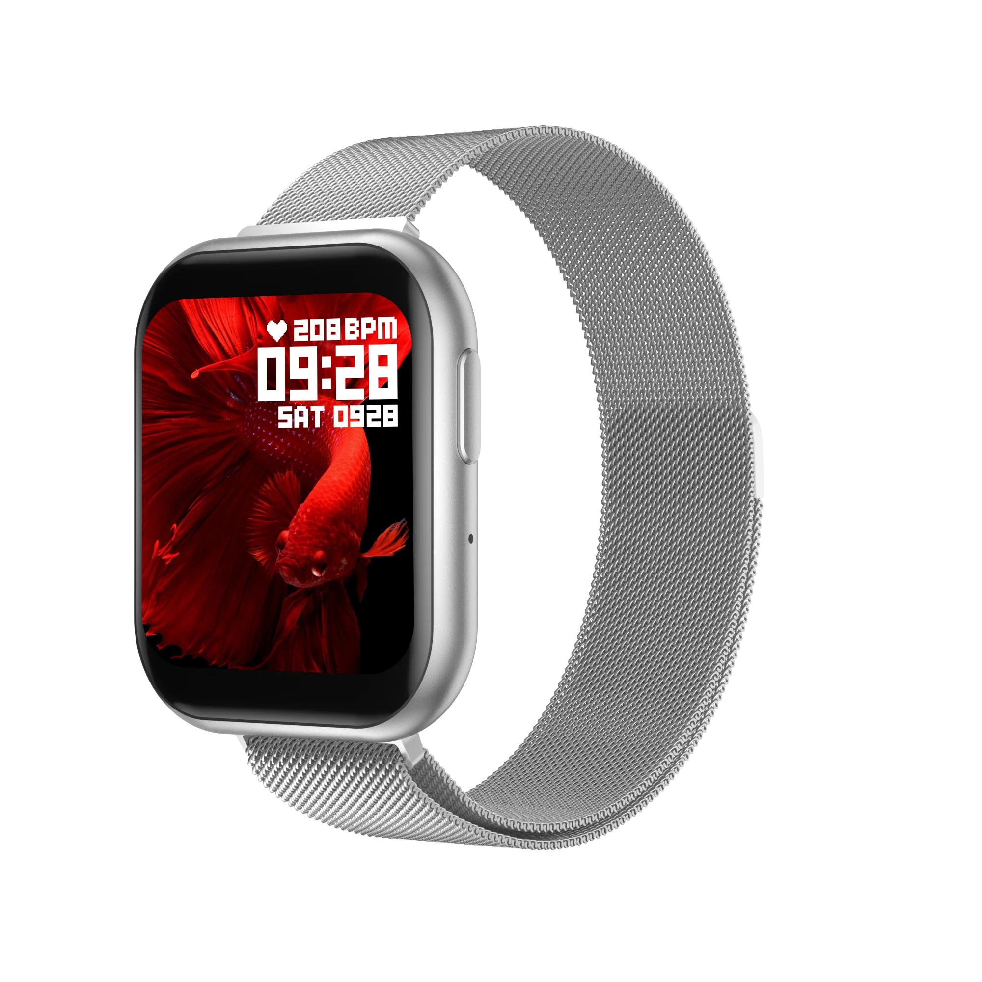 2022 FM09 1.69 Large screen APP Dafit Aluminum alloy talk watch
