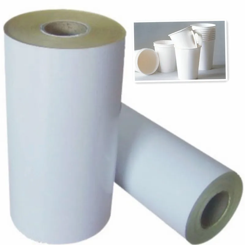 Custom Grease Proof Single Double PE Coated Paper Material PE Coated Paper Roll for Paper Cups