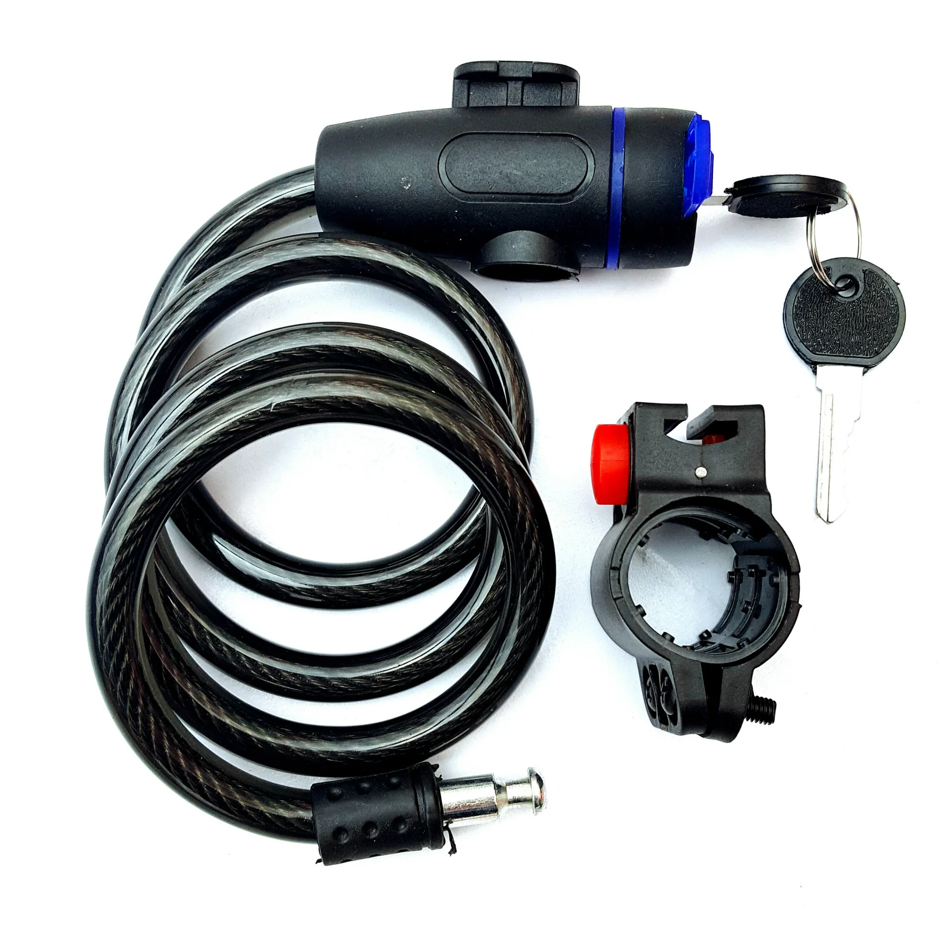 Heavy Duty Motorcycle Chain Lock Metal Anti Theft Bike Lock with 2 Keys for Maximum Security and Reinforcement of Bicycle