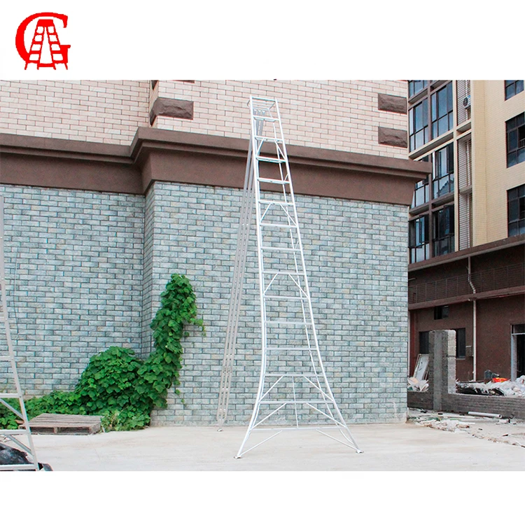 Multi purpose aluminium step orchard position ladder adjustable agricultural ladder