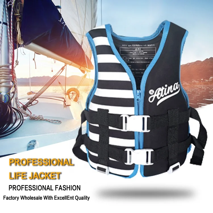Kids Life Jacket vest Neoprene Super Soft Swimming Life Jacket Unique Design Kayak Children Life Jacket Vest Chaleco salvavidas