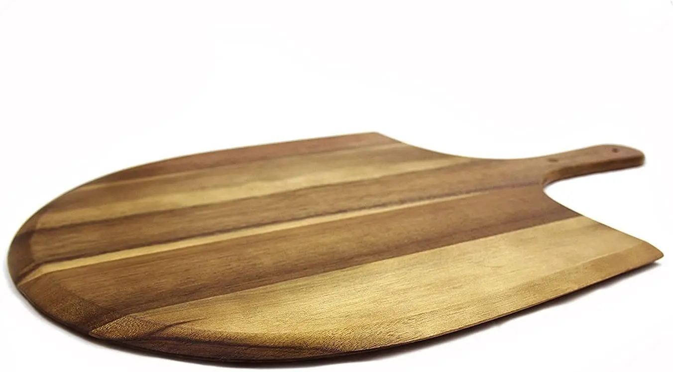 Деревянная лопастная доска для пиццы из дерева акации