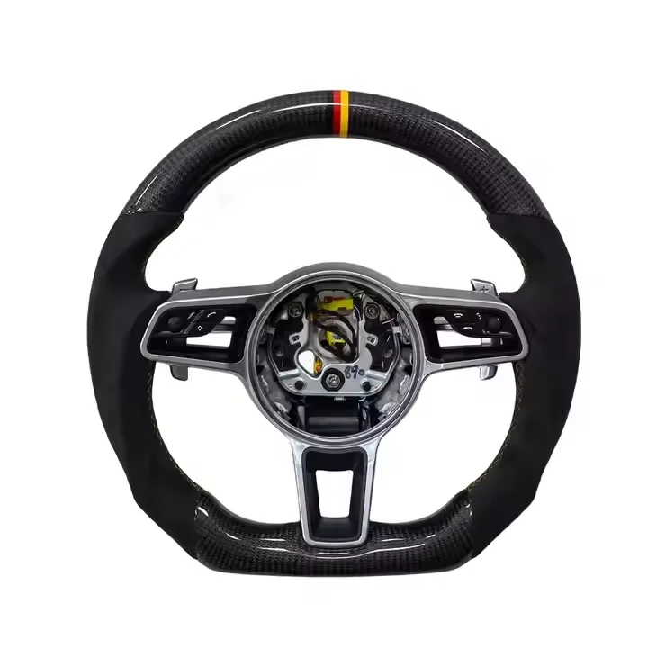Популярное обновление салона автомобиля из углеродного волокна руль для Porsche Panamera 970 971 Cayenne 996 997 718 991 911