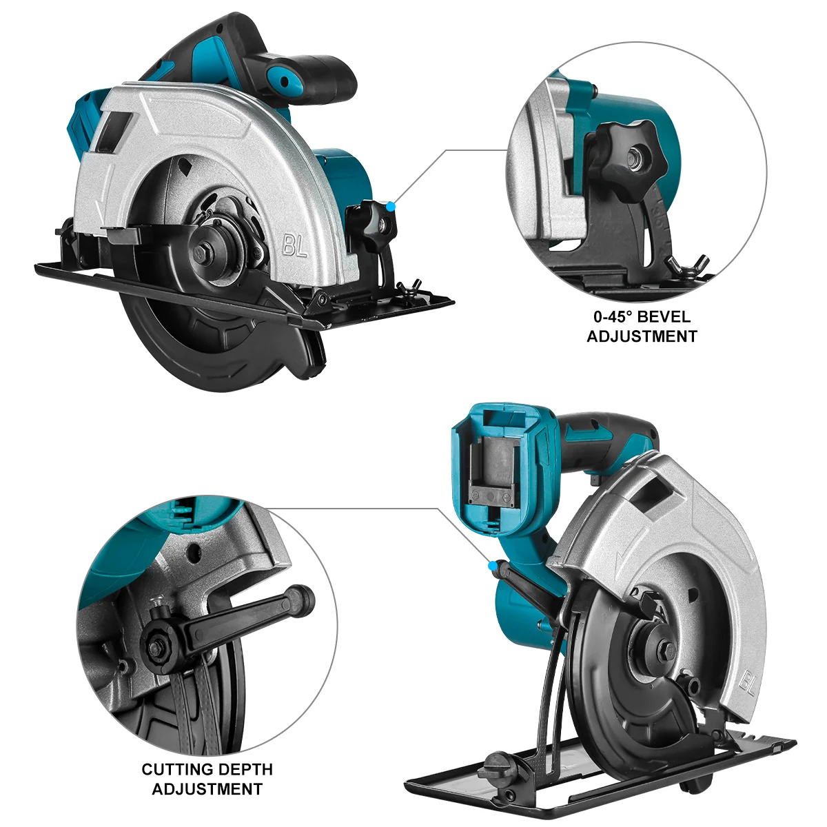 Woodworking Power Tools Circular Hand Saw Machine For Makita