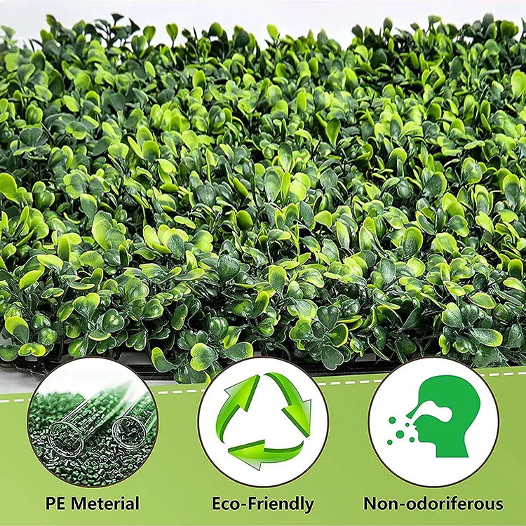 Hot selling  40 cm * 60 cm Plastic Plant Wall Grass Decoration Artificial Grass Wall