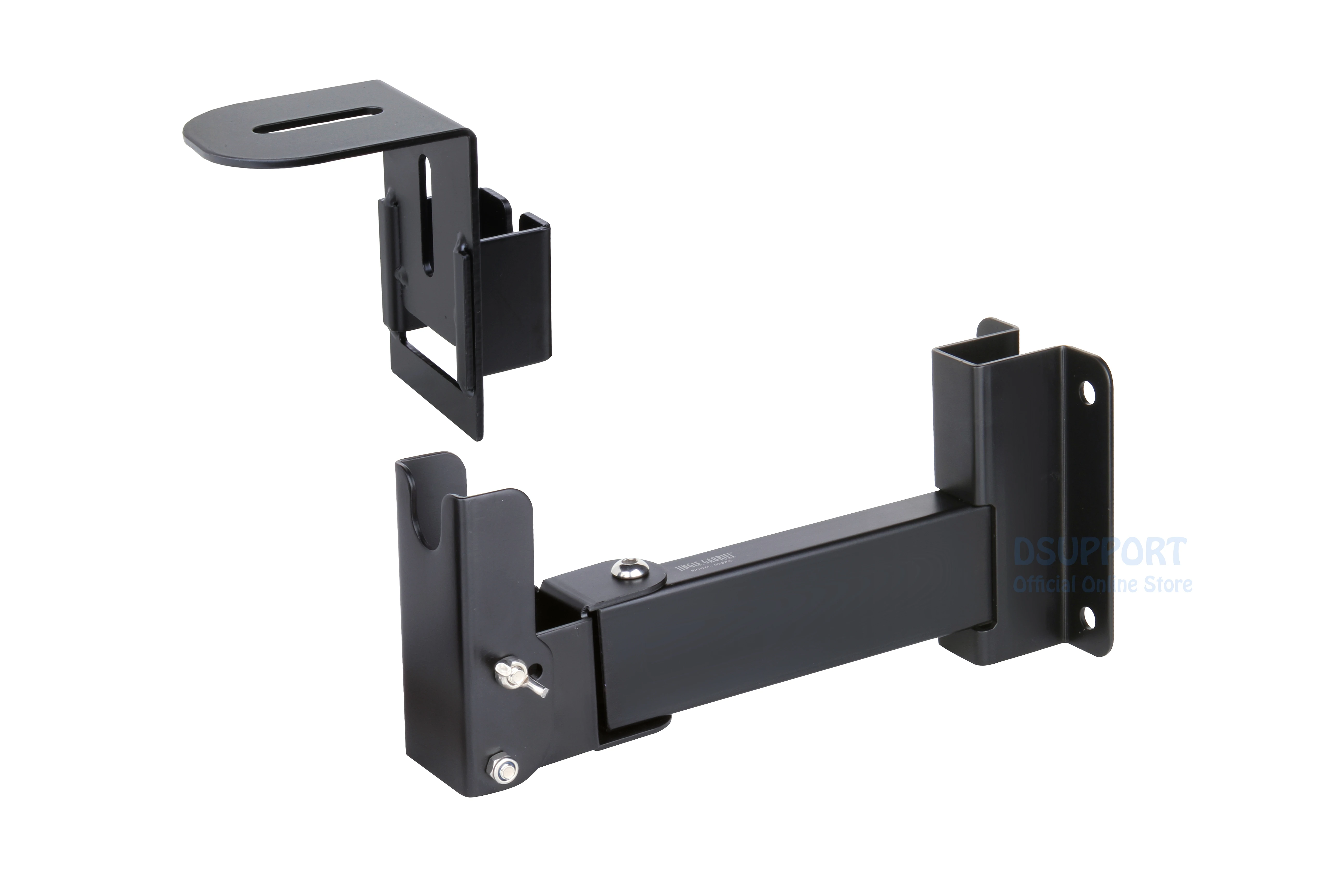 1 Pair Super Quality RG50R Heavy Duty Universal Wall Mount Surround Speaker Bracket Full Motion Speaker Hanger Load 50kgs