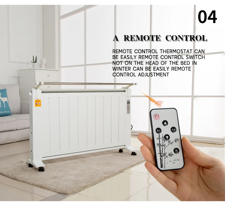 Electric Heater 220v 1500w Fast Heating Radiator Room heater Warmer Machine Fan Heater For Home