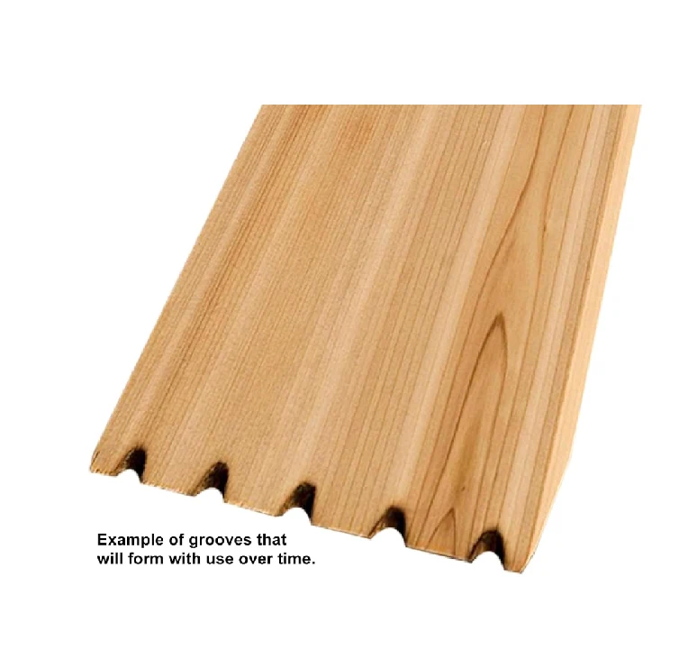 Grill Scrapers Bristle-Free  Full Size Grill Dog Cedar Hog BBQ Grill Brush Scraper