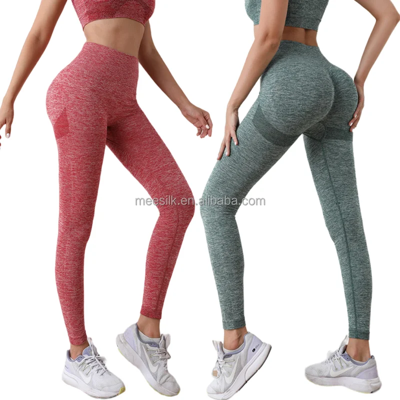 Custom Seamless Leggings Women High Waisted Contour Leggings Breathable Work Out Yoga Pants Fitness Sports Gym Tights Leggings