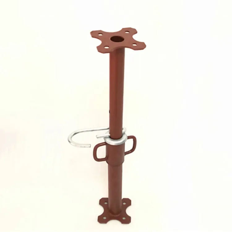 Steel Roof Support Beams Scaffolding india price/ used construction shoring props adjustable jack base