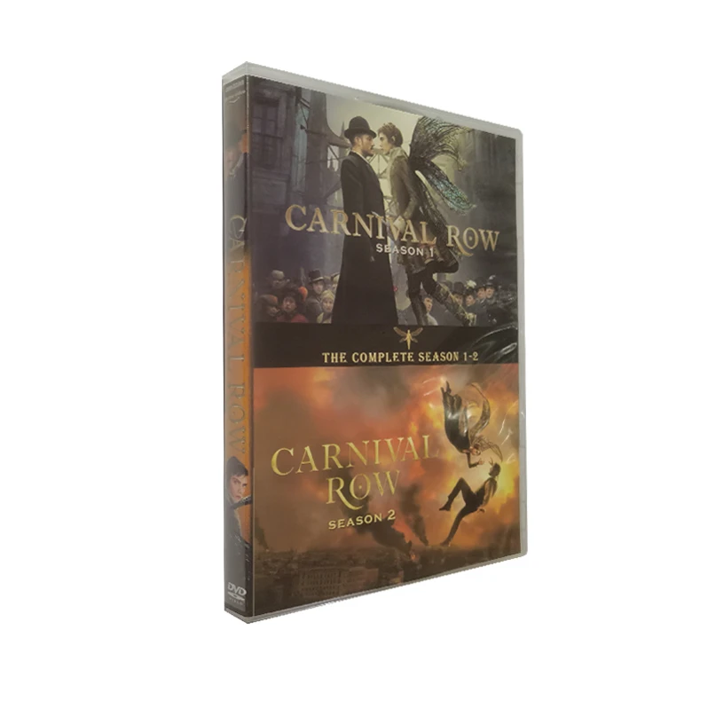 Carnival Row Сезон 1-2 новейшие DVD-фильмы 6 дисков оптовая продажа с завода ТВ-серия мультяшный CD Blue ray бесплатная доставка