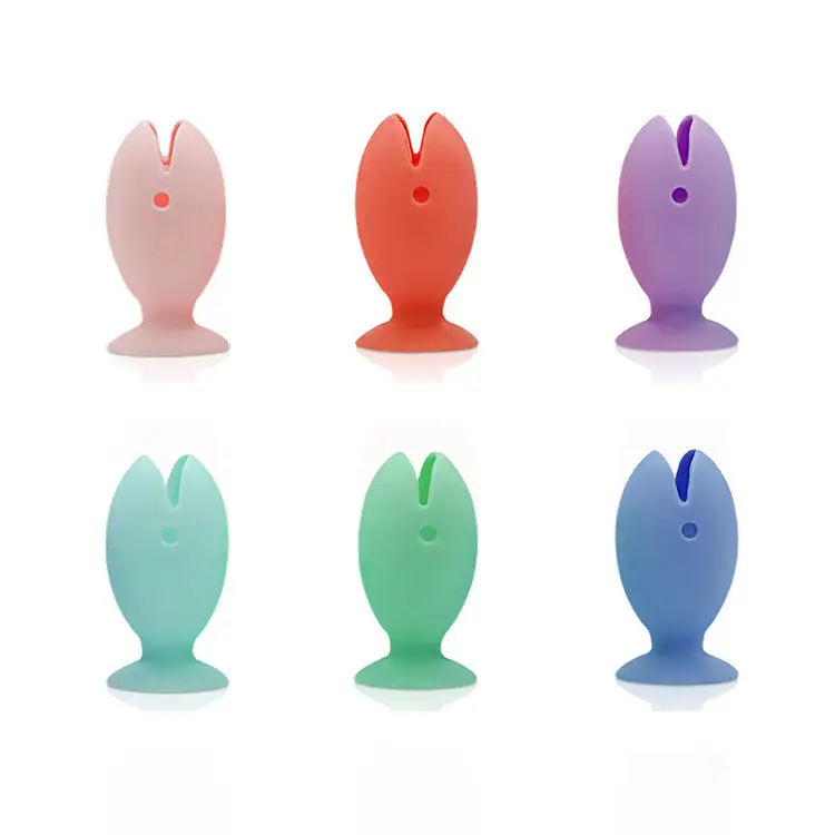 New Product Portable Bathroom Accessory Set Storage Organizer Small Size Bird Shape silicone toothbrush holder