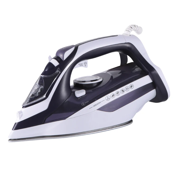 hot sell 3000W color customized smooth bottom plate electric vertical handheld steam iron for clothes vapeur vapor