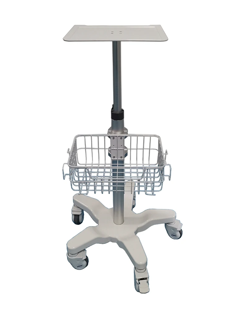 Design Ventilator Trolley for Emergency Medical Equipment Custom 2020 New Hospital Trolley Hospital Furniture 30% Prepaid +-1mm