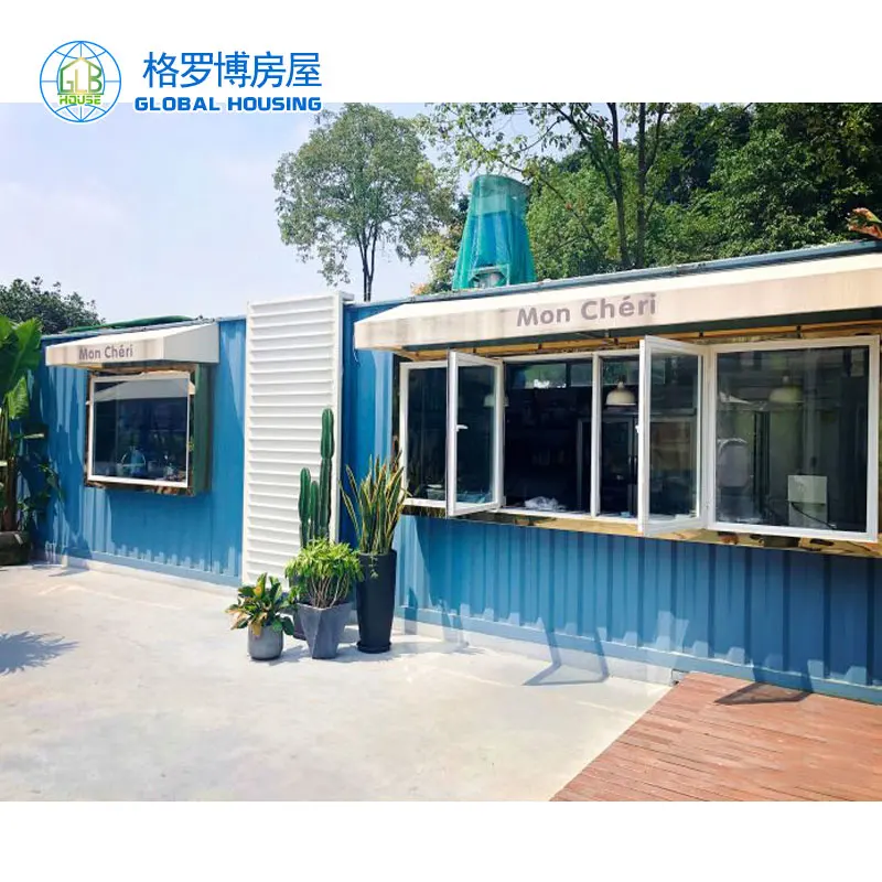 Container House Low Cost 40 Ft Container Office Wholesale Shipping Container Cafe