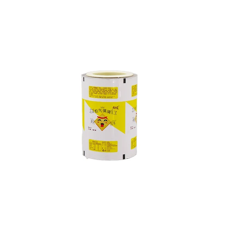 Transparent Printed Candy Gummy Sachet Packaging Film Laminated PE PET Plastic Roll Film for Food Snack