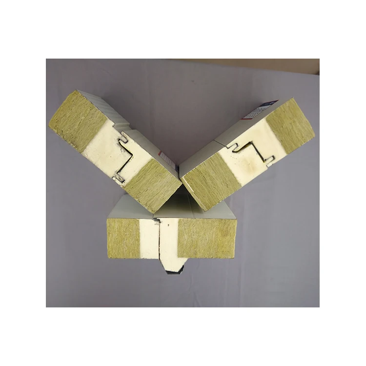 factory steel structure exterior wall cladding sandwich board foam glass wool insulation sandwich panels walls