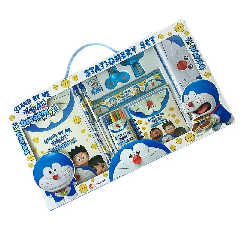 Mixed Wholesale Students Back To School Cartoon Stationery Sets School Supplies Kids Stationery Gift Box Set