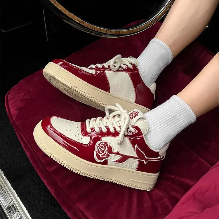 2022 китайские производители OEM обувь для скейтборда Chaussures спортивные мужские Красные кроссовки отдыха мужчин
