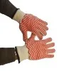 Silicone dot heat-resistant mitten Premium insulated barbecue safety mitten