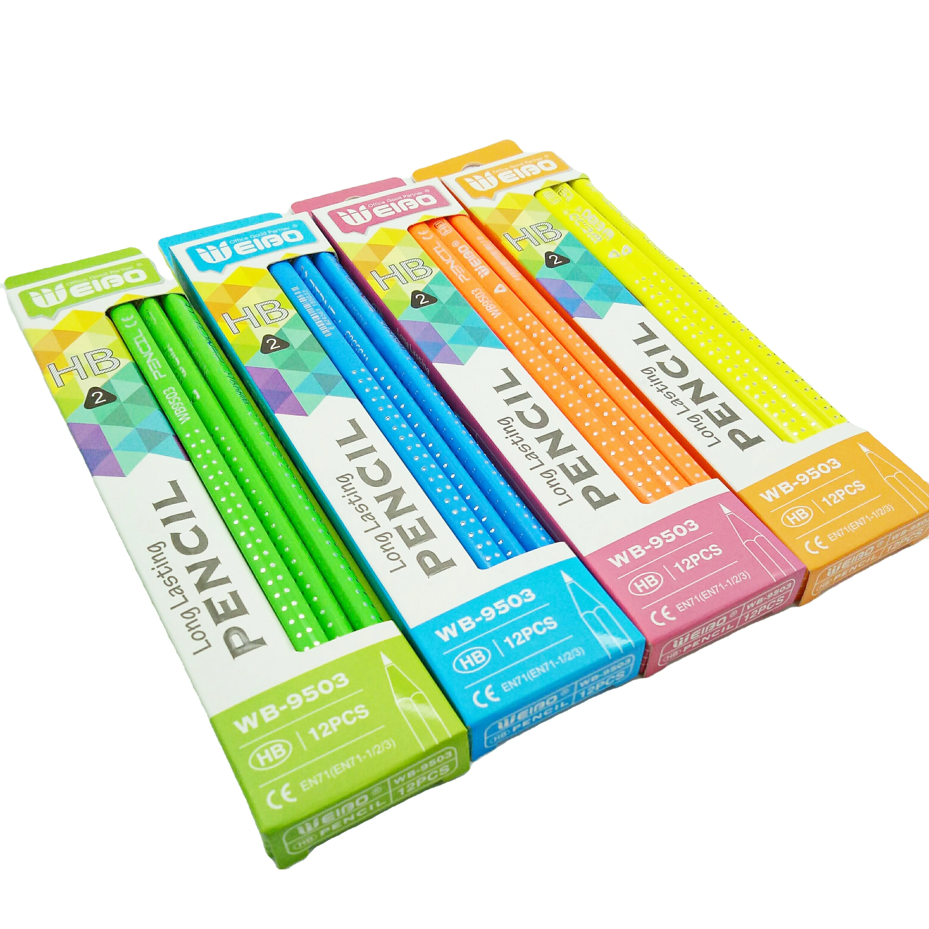 
Pencils 12pcs/set Drawing Set pre-sharpened eraser pencil Kids Gift For Children Creative Pencils Kawaii For Kids 