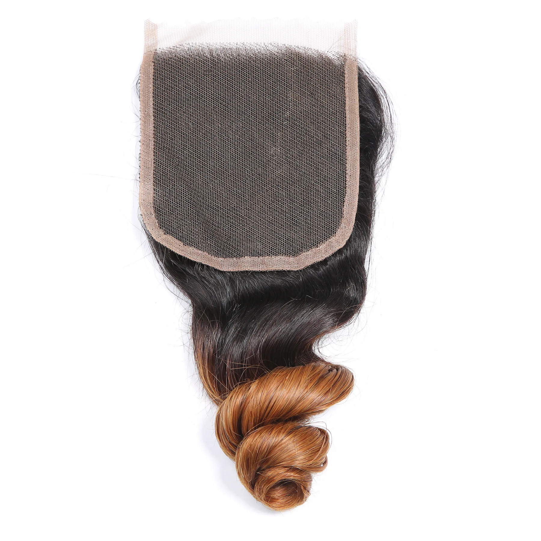 
T1B/30 перуанские свободные волнистые пучки волос Омбре, волнистые черные для светлой весны, свободные вьющиеся волосы (12 14 16 дюймов, T1B/30) 