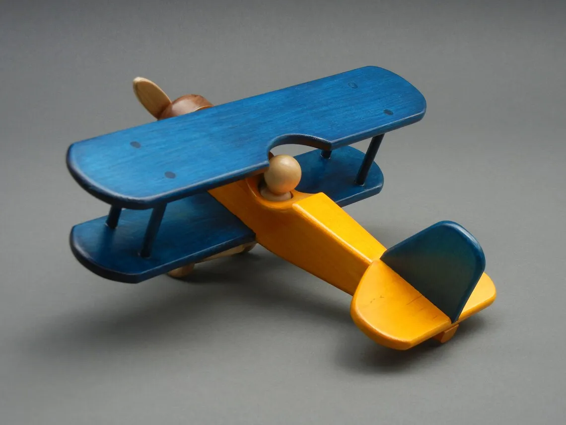 New style Wood Craft Construction Model Kit Aircraft Fun Educational DIY Wooden Toy Assemble Model Unfinished Craft Hobby to Bui