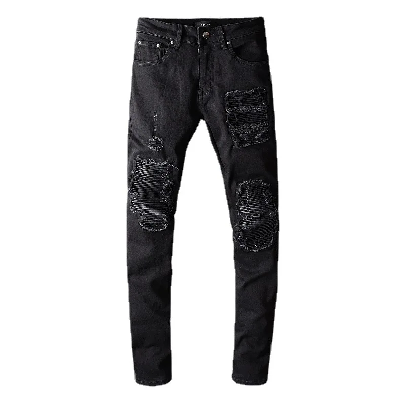 NWS-J03-150 Mens  Stacked Jeans  Skinny  Denim Jean