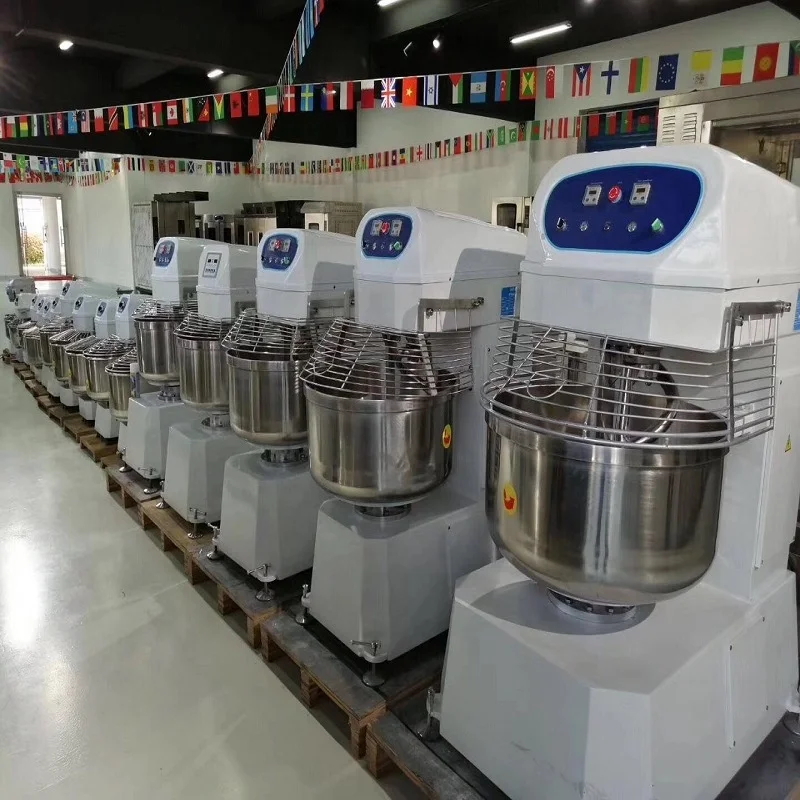 Commercial dough mixing machine pastry dough mixer Spiral dough mixer