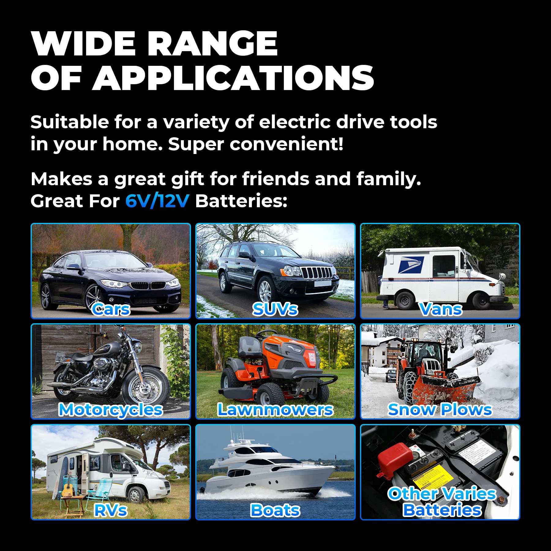 TOPDON TB8000 12v 6v Repair Battery Charger Portable Car Battery Charge Li Ion Lifepo4 Battery Charger Discharger Tester 12 V