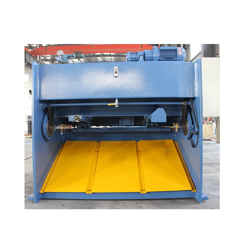 QC12Y-12x4000 станок для гибки и резки листового металла, 4 м резак стального листа, cnc алюминиевый резак