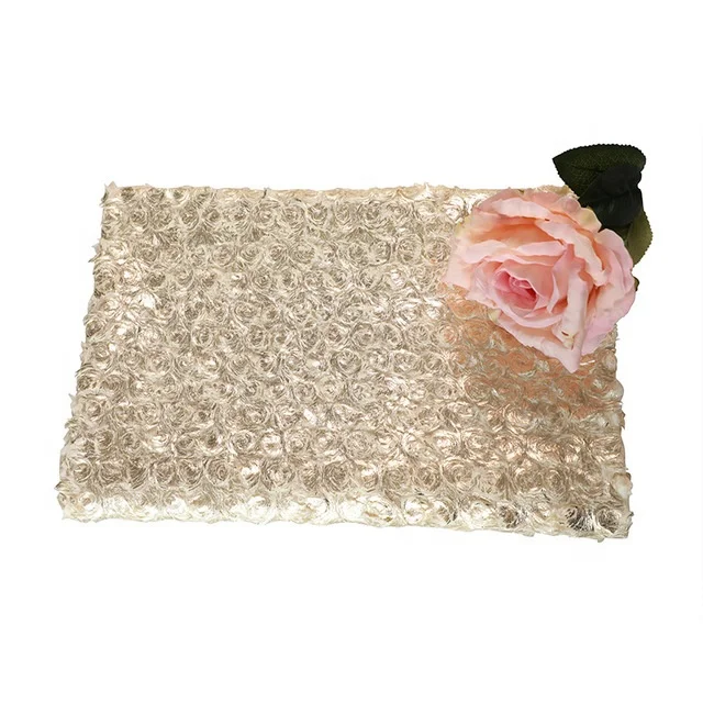 Светлая Цветочная мягкая бронзовая матовая флисовая Антистатическая игрушечная меховая ткань с золотой фольгой