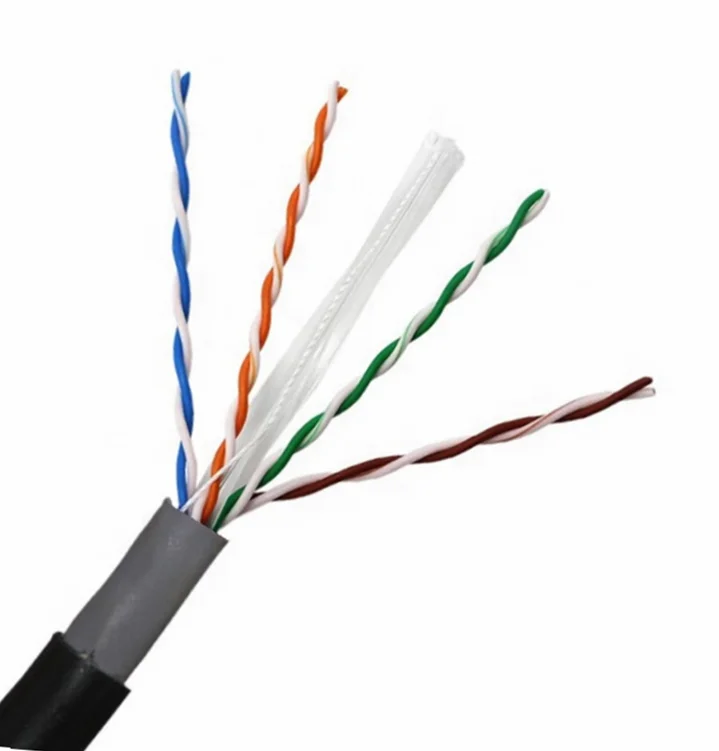 OEM ODM internet utp CAT6 cable Pull Box 300 meter utp cat6 CAT5E lan network cable 4 pair price