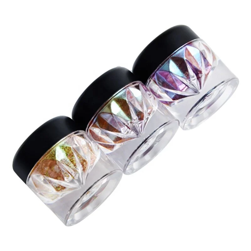 
Shimmer Glitter High Pigment Loose Eyeshadow Powder Chameleon Waterproof Vegan OEM Custom Private Label Eyeshadow Loose Powder 