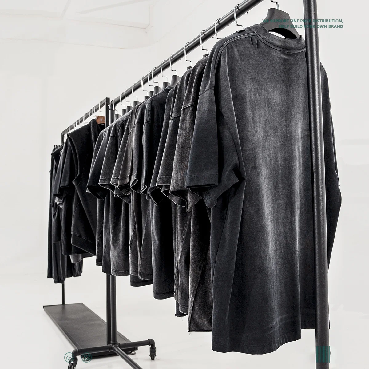 100% хлопковая 300 GSM Футболка уличная одежда оверсайз футболка супертяжелый винтажный батик кислотная стирка для мужчин