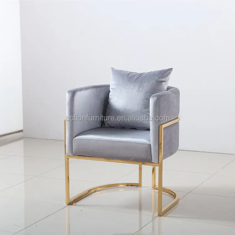 Wholesale  Low Price High Quality Royal Stainless Steel  Banquet Chairs Living Room Chairs Sets Home Furniture Wedding Chairs