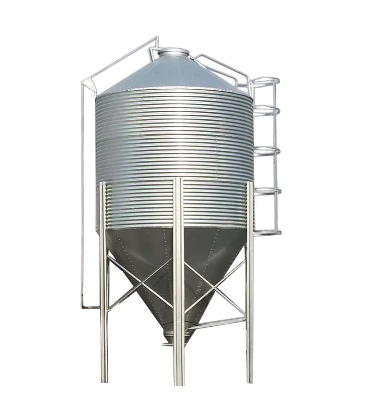 galvanized corrugated steel small grain farm used silo