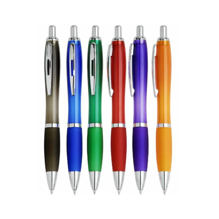 Cheap custom logo printed ballpen ballpoint pen plastic promotional gift pen