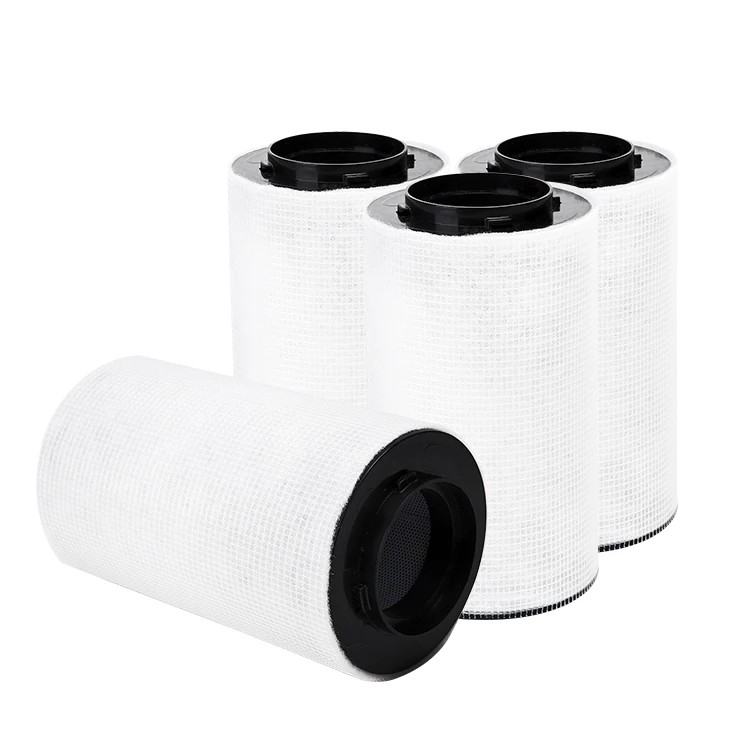 Activated Carbon Dust Proof Cartridge Air Filter For HealthPro GC Series Cylindrical air filter element