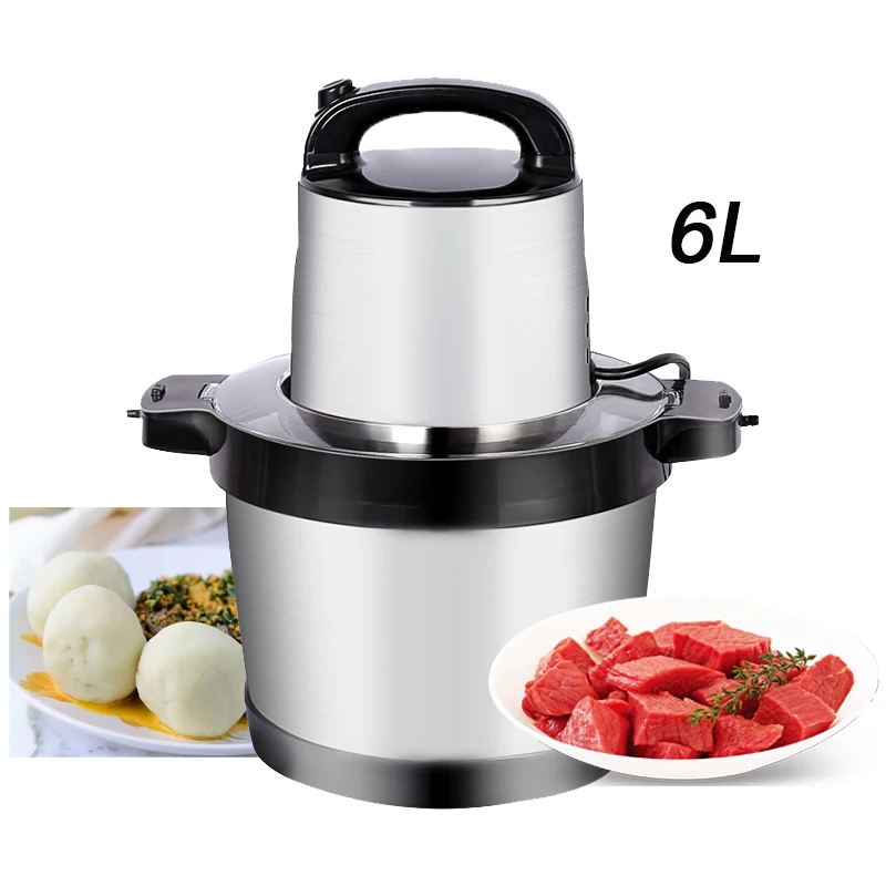 Fufu Plantain Food Processor 220V Meat Mixing Blender Meat Ball Making Machine 6L/10L Small And Large Capacity  Ugali Cooker