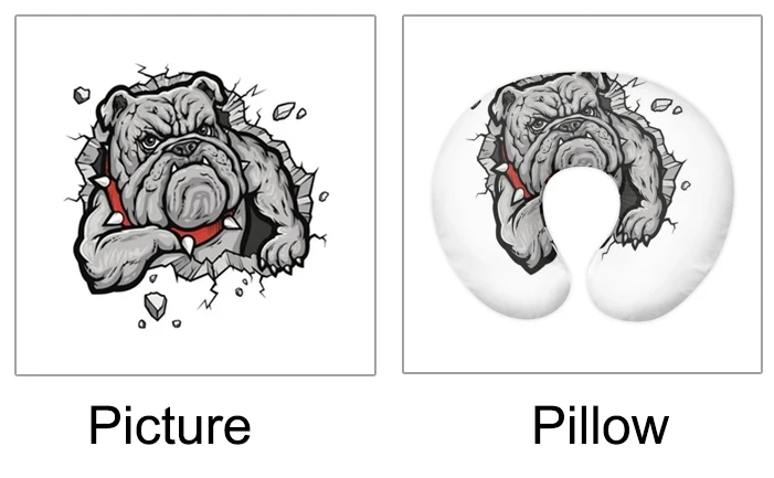 Child Anime Pink Luxury Neck Travel Pillows With Filler Custom U Shaped Memory Travel PILLOW CASE For Airplanes