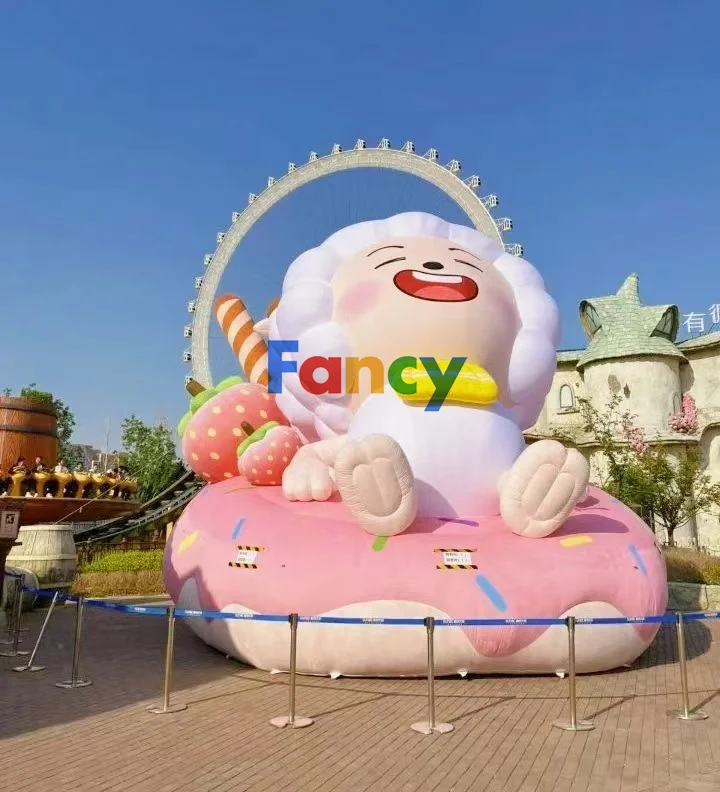 Lovely Pleasant Goat!inflatable large cartoon Pleasant Goat ,inflatable toys cartoon models,big cartoon characters for sale