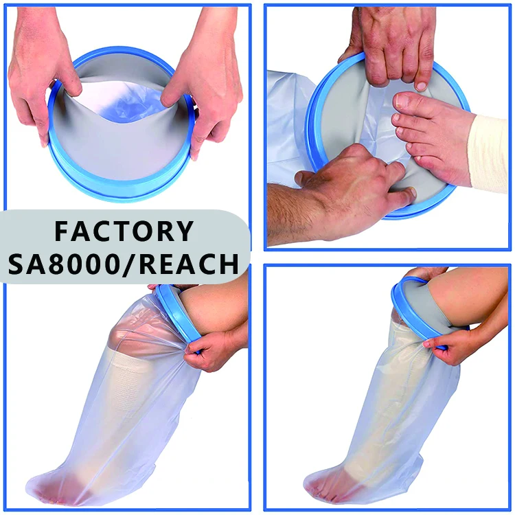 adult leg cast protector bandage protector wound protector cast covers for adult for shower bandage cover wound cover pvc tpu9