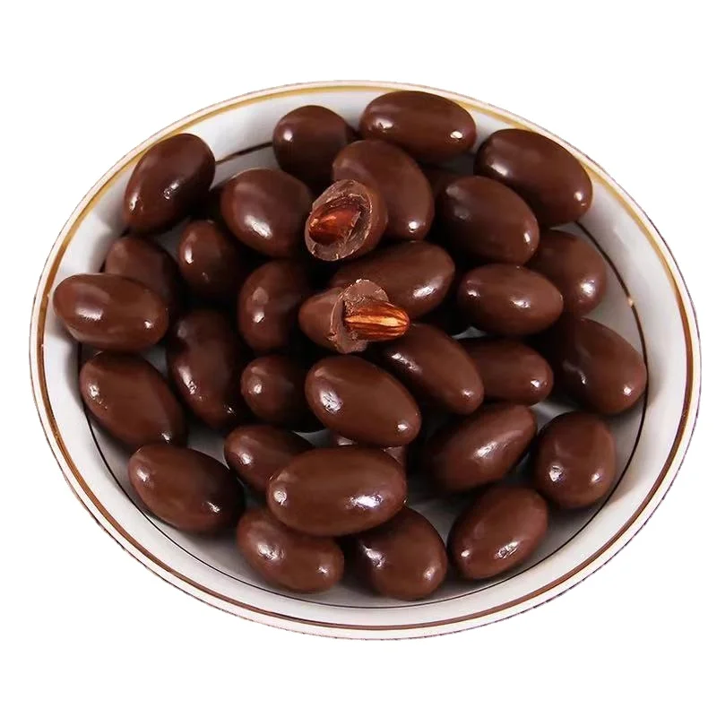 Promotional top quality almond chocolate maker wholesale hard chocolate candy