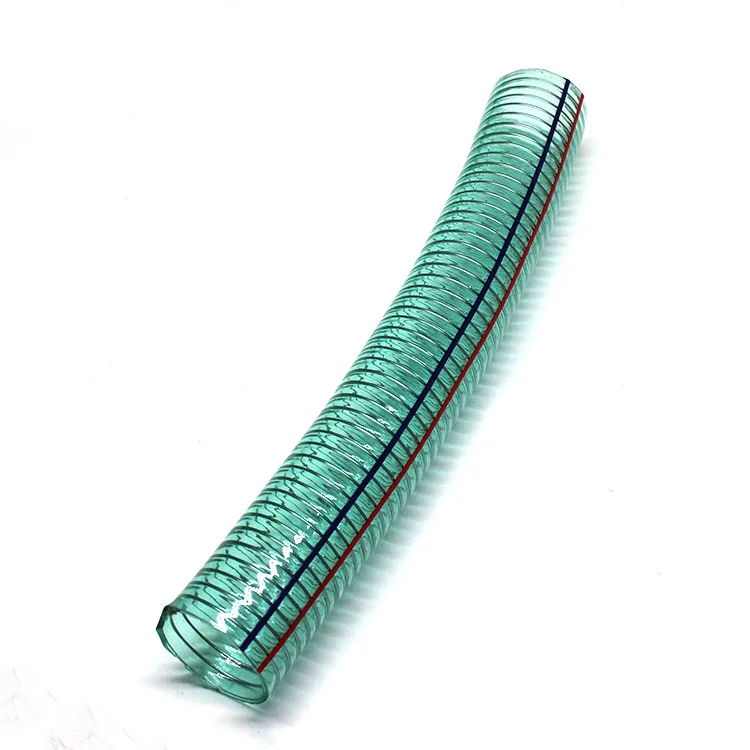 50mm pvc hose Flexible steel wire reinforced tubing food grade PVC suction hose pipe