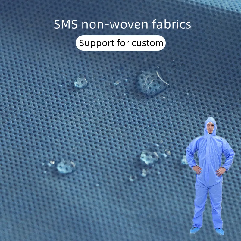 Hydrophobic SMMS SMS TNT Hydrophilic SSS SS Perforated Embossed 100% PP Polypropylene Spunbond non woven suppliers