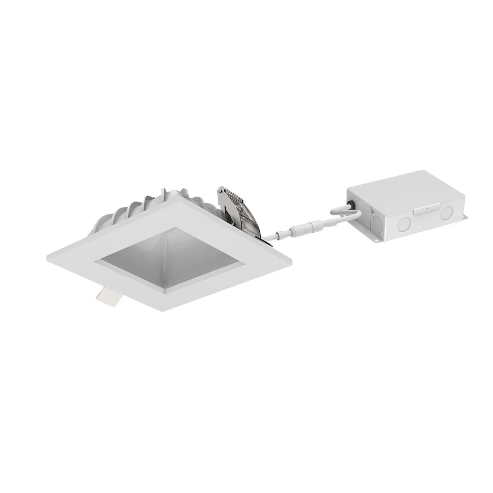 4 Inch Residential 9W Square Shape  New Construction Rodeml Recessed LED Dome Light Lighting