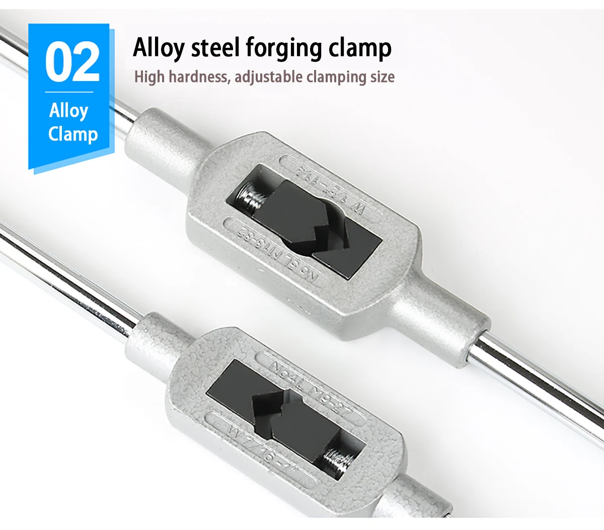 M1-6 M3-12 M5-20 M13-32 M25-75 Adjustable Tap Wrench for Thread Tap Handle spanner Steel Hand Taps Holder Tapping Reamer Tools