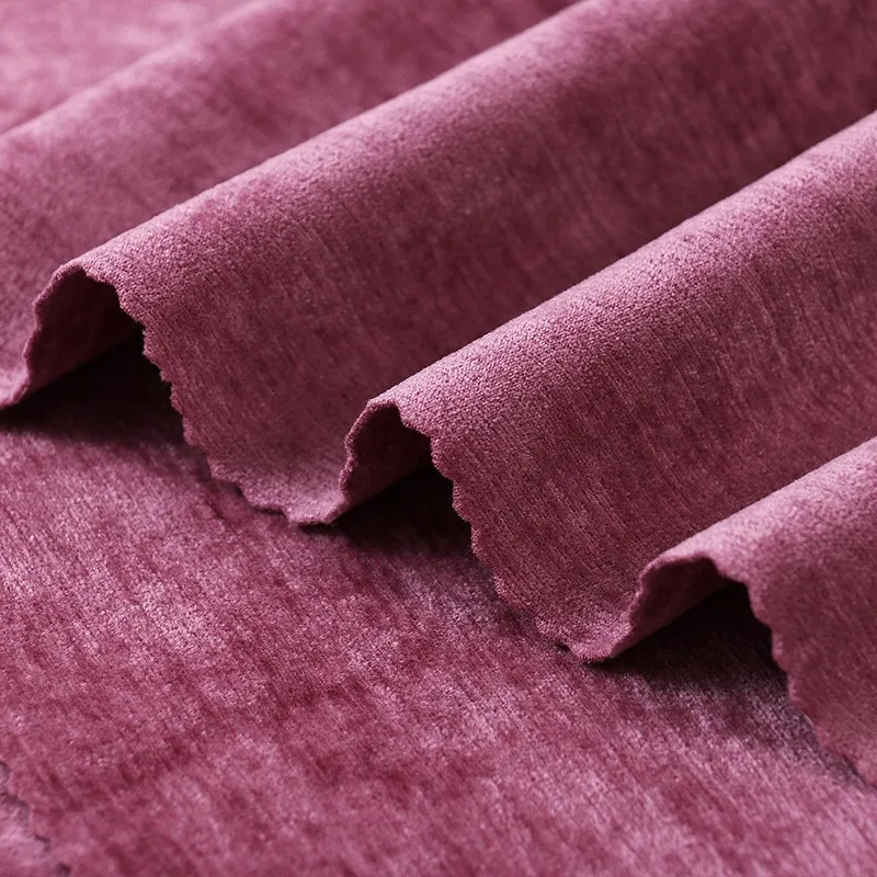 2024 Super popular style 100% polyester chenille velvet style Pants, jackets sofa fabric